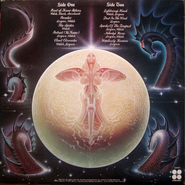 Kansas (2) : Point Of Know Return (LP, Album, Pit)
