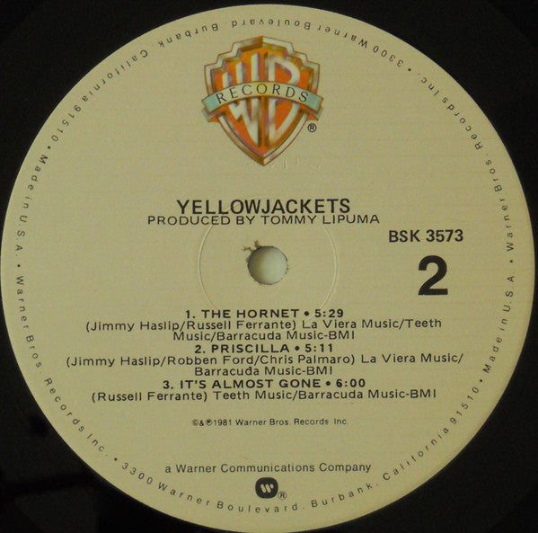Yellowjackets : Yellowjackets (LP, Album, Tan)