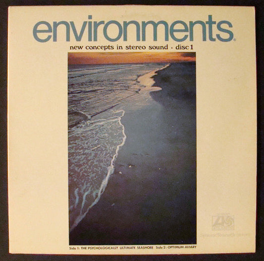 No Artist : Environments (New Concepts In Stereo Sound - Disc 1) (LP, RE, RI )