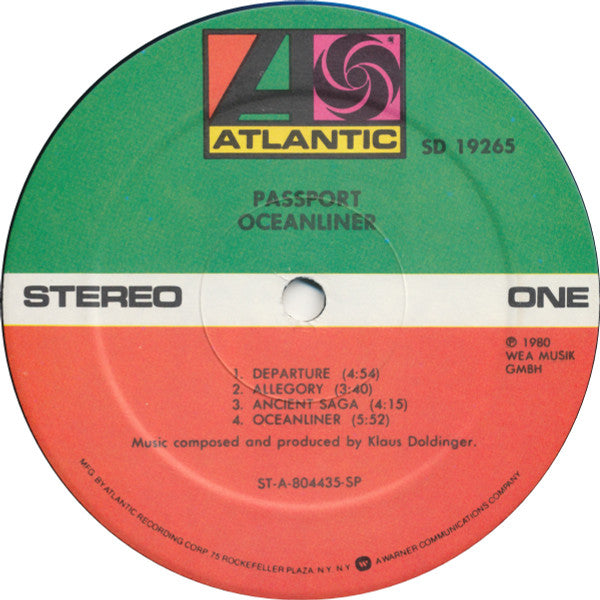 Passport (2) : Oceanliner (LP, Album, SP )