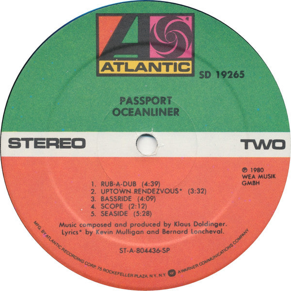 Passport (2) : Oceanliner (LP, Album, SP )