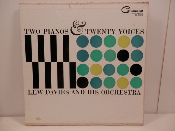 Lew Davies And His Orchestra : Two Pianos & Twenty Voices (LP, Mono, Gat)