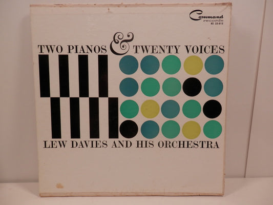 Lew Davies And His Orchestra : Two Pianos & Twenty Voices (LP, Mono, Gat)