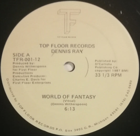 Dennis Ray (2) : World Of Fantasy (12")