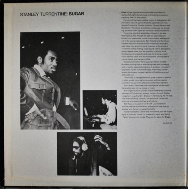 Stanley Turrentine : Sugar (LP, Album, Pit)