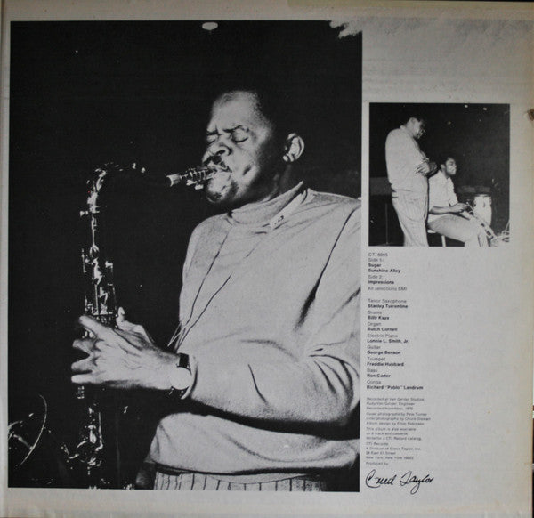 Stanley Turrentine : Sugar (LP, Album, Pit)