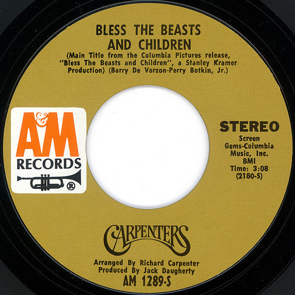 Carpenters : Superstar (7", Single, Styrene, Pit)