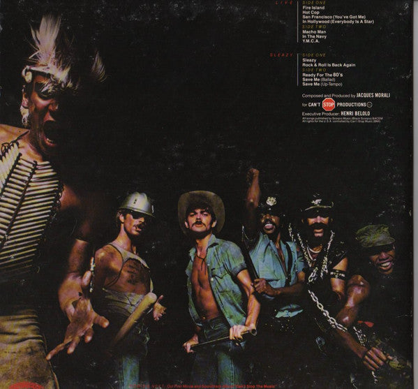 Village People : Live And Sleazy (2xLP, Album, 73 )