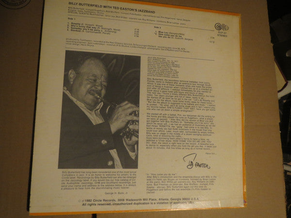 Billy Butterfield : With Ted Easton's Jazz Band (LP)