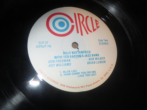 Billy Butterfield : With Ted Easton's Jazz Band (LP)