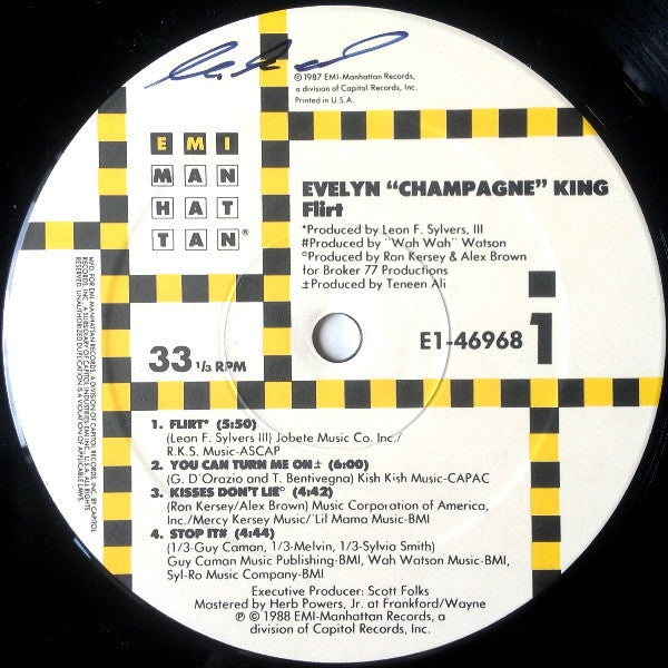 Evelyn "Champagne" King* : Flirt (LP, Album)