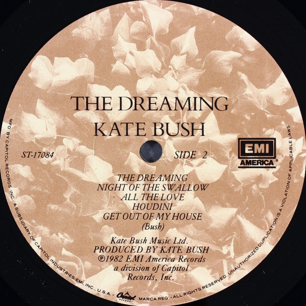 Kate Bush : The Dreaming (LP, Album, Jac)