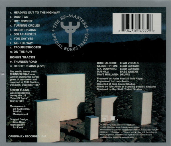 Judas Priest : Point Of Entry (CD, Album, RE, RM)