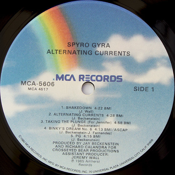Spyro Gyra : Alternating Currents (LP, Album)