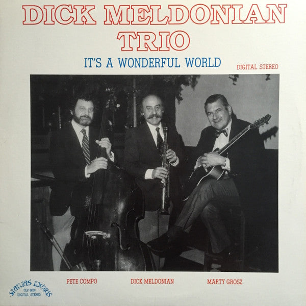 Dick Meldonian Trio : It's A Wonderful World (LP)