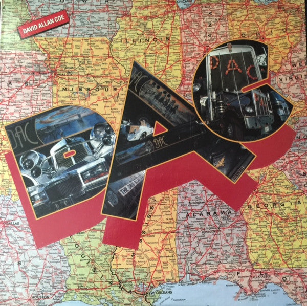 David Allan Coe : D.A.C. (LP, Album, Car)