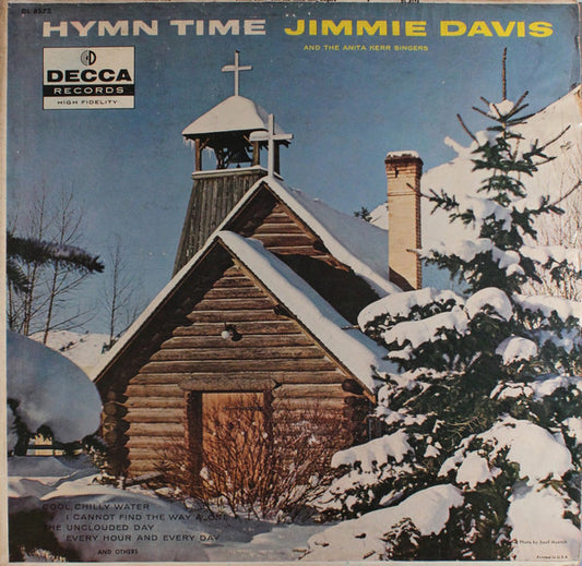 Jimmie Davis : Hymn Time (LP, Album, Mono)