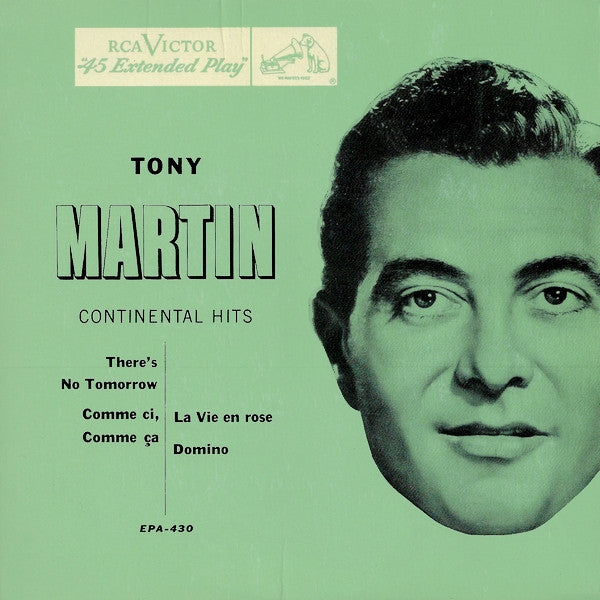 Tony Martin (3) : Continental Hits (7", EP, Comp)