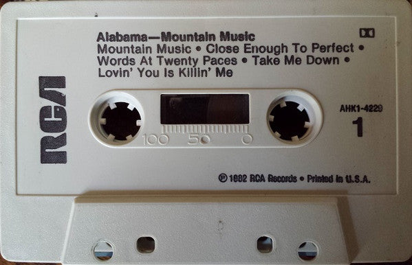 Alabama : Mountain Music (Cass, Album)