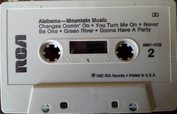 Alabama : Mountain Music (Cass, Album)