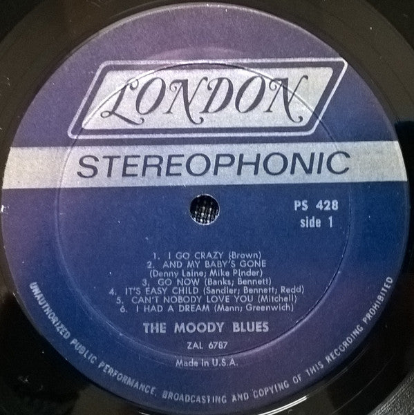 The Moody Blues : Go Now The Moody Blues #1 (LP, Album, M/Print, Mon)