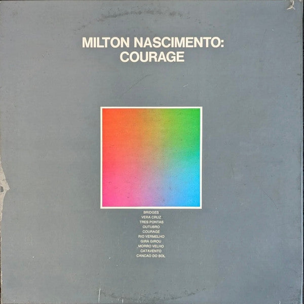 Milton Nascimento : Courage (LP, Album, Gat)