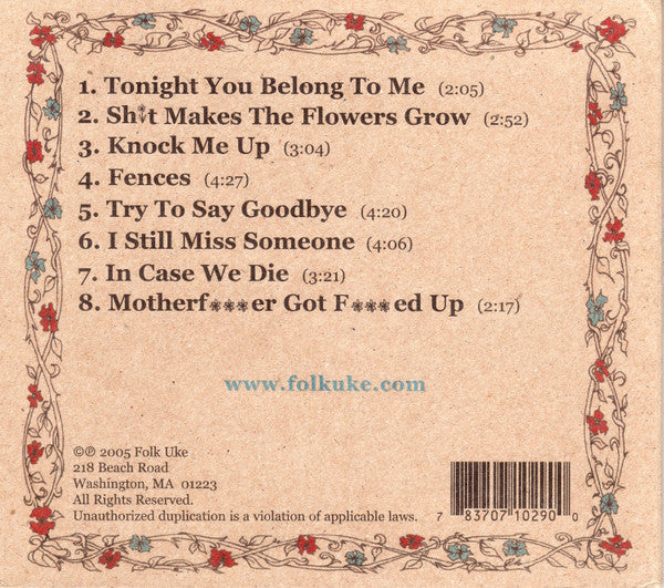 Folk Uke : Folk Uke (CD, Album, Dig)