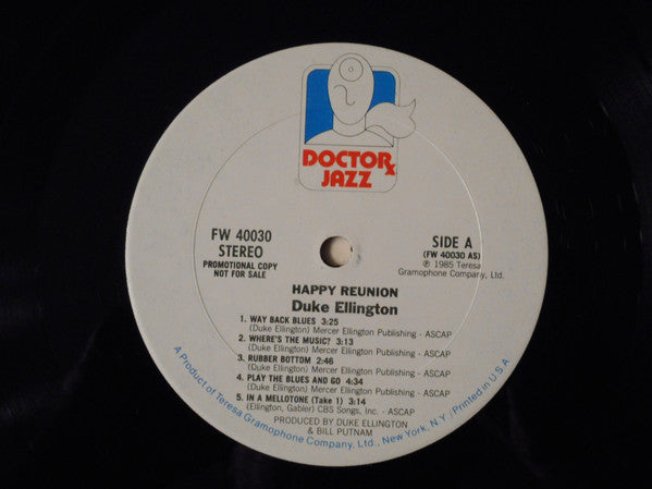 Duke Ellington : Happy Reunion (LP, Album, Promo)