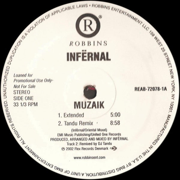 Infërnal* : Muzaik (12", Promo)