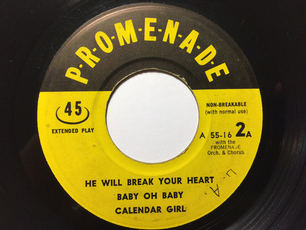 The Promenade Orch. & Chorus* : Untitled (2x7", EP, Mono)