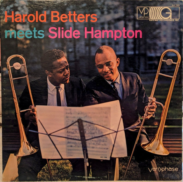 Harold Betters, Slide Hampton : Harold Betters Meets Slide Hampton (LP)