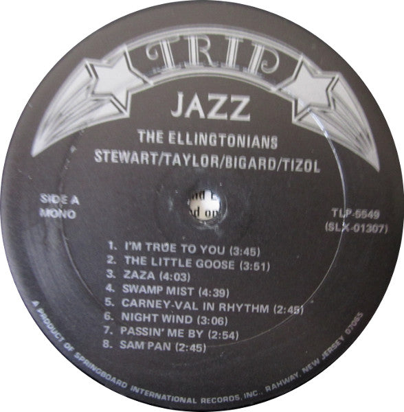 Rex Stewart / Billy Taylor Sr. / Barney Bigard / Juan Tizol : The Ellingtonians 1944 (LP, Album, Comp, Mono)
