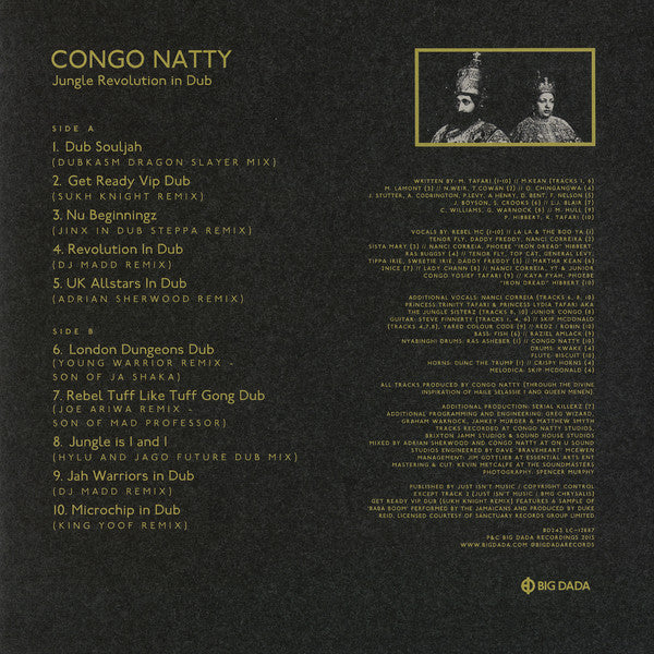 Congo Natty : Jungle Revolution In Dub (LP, Album)