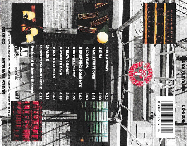Blues Traveler : Blues Traveler (CD, Album, Club, RE)