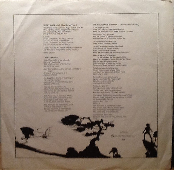 Uriah Heep : The Magician's Birthday (LP, Album, RE, Car)
