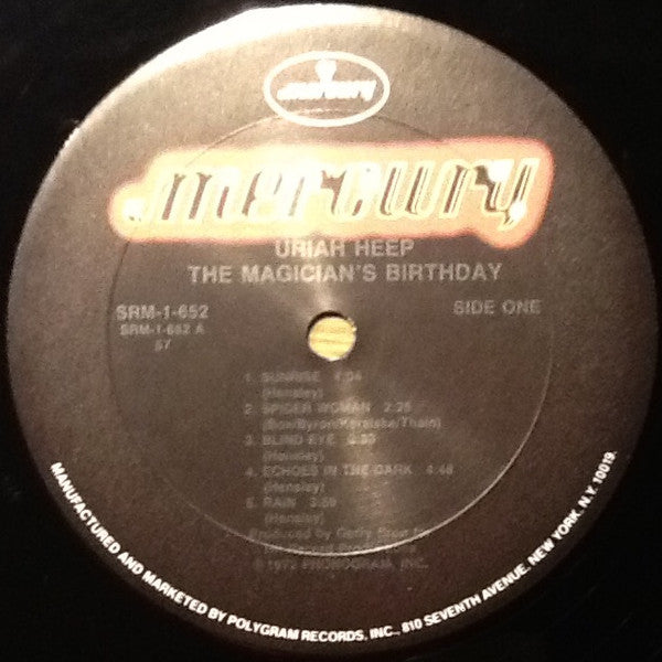 Uriah Heep : The Magician's Birthday (LP, Album, RE, Car)