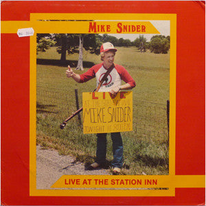 Mike Snider (3) : Live at the Station Inn (LP, Album)
