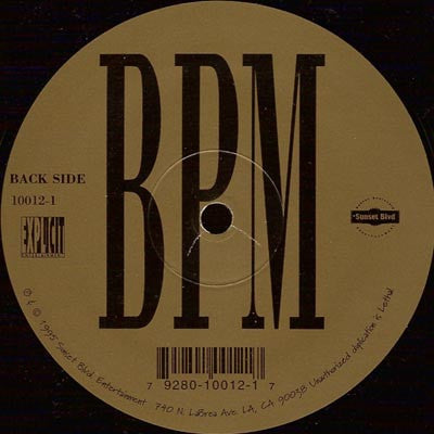 B.P.M. (5) : Premeditated (12", Smplr)