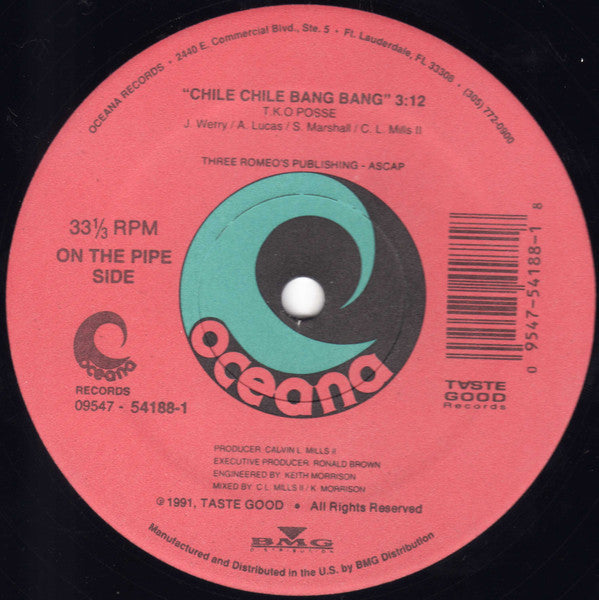 T.K.O. Posse : Your Daddy's On The Pipe (12")