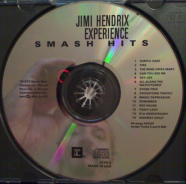 Jimi Hendrix Experience* : Smash Hits (CD, Comp, RE)