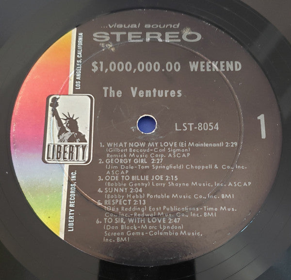 The Ventures : $1,000,000.00 Weekend (LP, Album, Ind)
