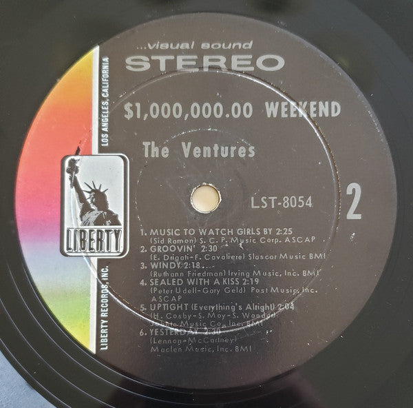 The Ventures : $1,000,000.00 Weekend (LP, Album, Ind)