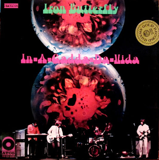 Iron Butterfly : In-A-Gadda-Da-Vida (LP, Album, RP)