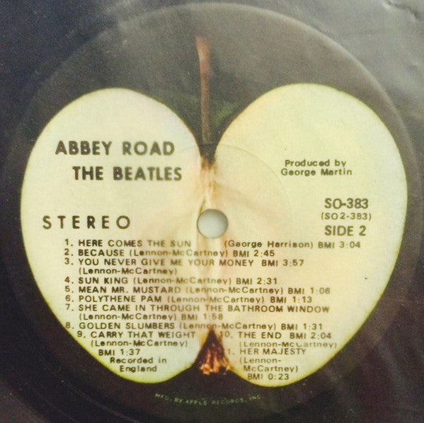 The Beatles : Abbey Road (LP, Album, Jac)