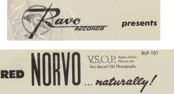 Red Norvo Quintet : Norvo... Naturally! (LP, Album, RE)
