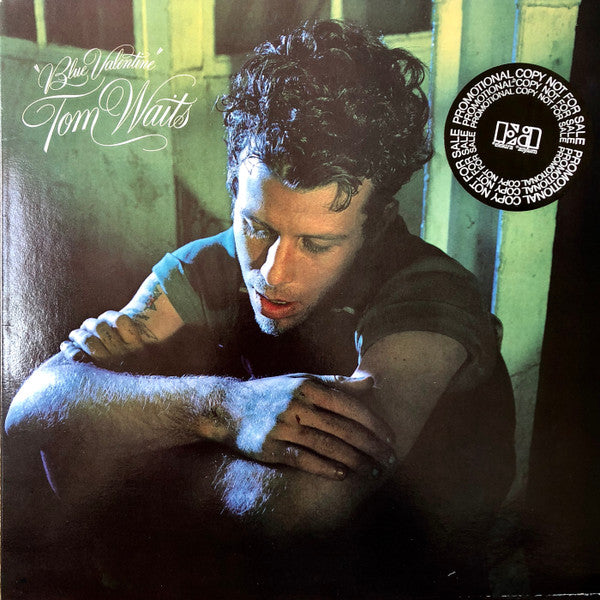 Tom Waits : Blue Valentine (LP, Album, Promo, Whi)