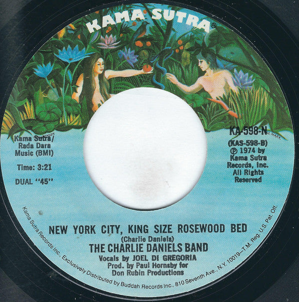 The Charlie Daniels Band : The South's Gonna Do It (7", Single, Styrene, Mon)