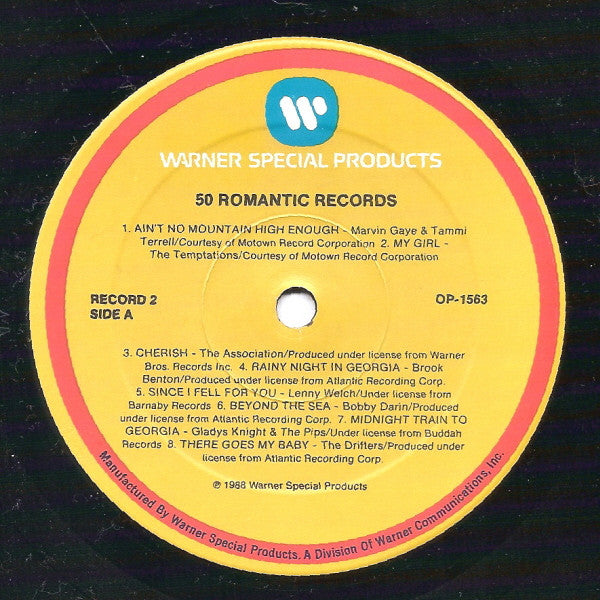 Various : 50 Romantic Records (Album No. 2) (LP, Comp)