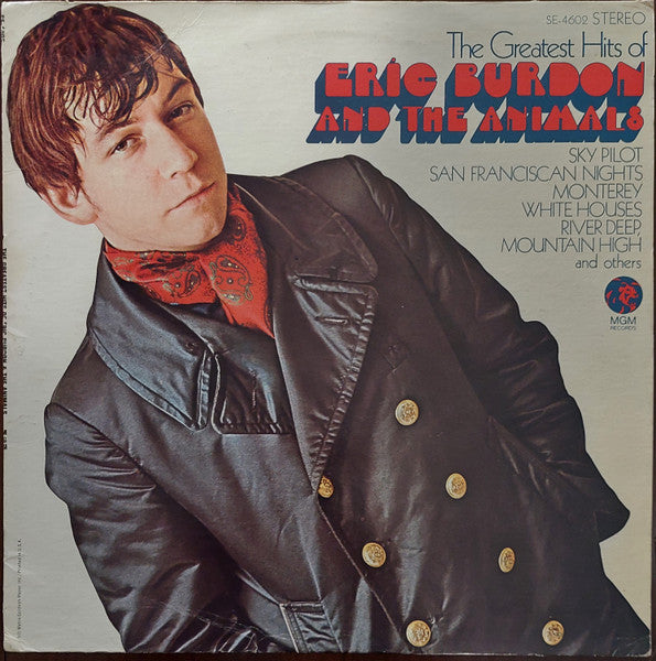 Eric Burdon And The Animals* : The Greatest Hits Of Eric Burdon And The Animals (LP, Comp, RE, PRC)