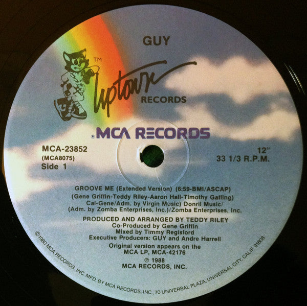 Guy : Groove Me (Extended Version) (12", Single)